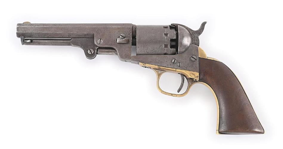 Manhattan Arms Navy Series IV Single Action Percussion Revolver ($100,860)