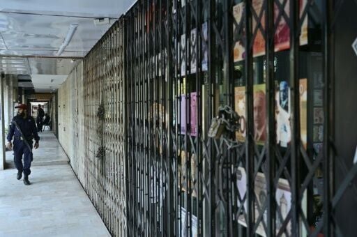 Closed shops in Islamabad amid heightened security ahead of anticipated US-Iran talks