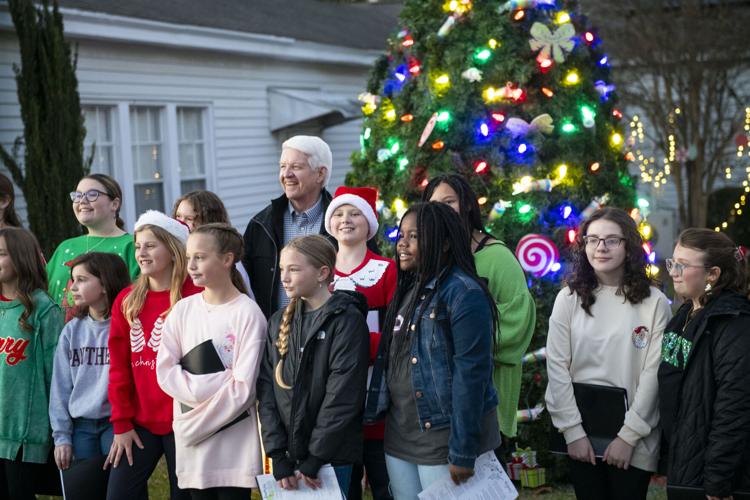 PHOTOS: Christmas tree in Eclectic is lit