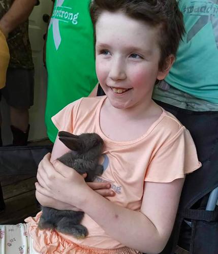 MADDY STRONG 9-year-old girl fights through rare brain tumor