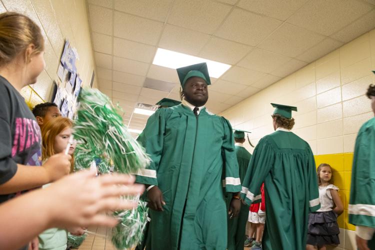 PHOTOS: Holtville High seniors walk through elementary, middle and high schools