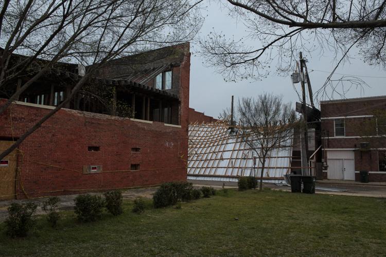 PHOTOS: Wind damage in downtown Tallassee