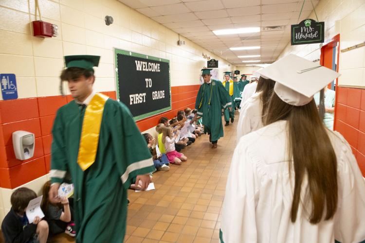 PHOTOS: Holtville High seniors walk through elementary, middle and high schools