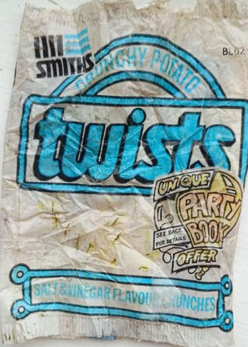 Stunned litter picker uncovers crisp packet with date still visible after 50 years