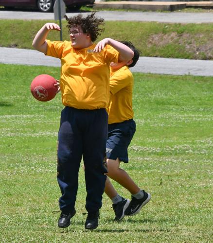PHOTOS: Benjamin Russell Navy JROTC plays kickball