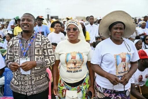 Thousands gather for Pope Leo's first mass in Angola