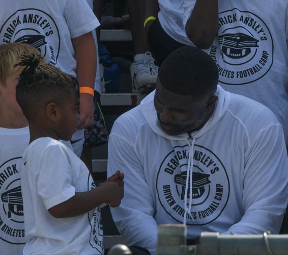 PHOTOS: Derrick Ansley hosts football camp at Tallassee