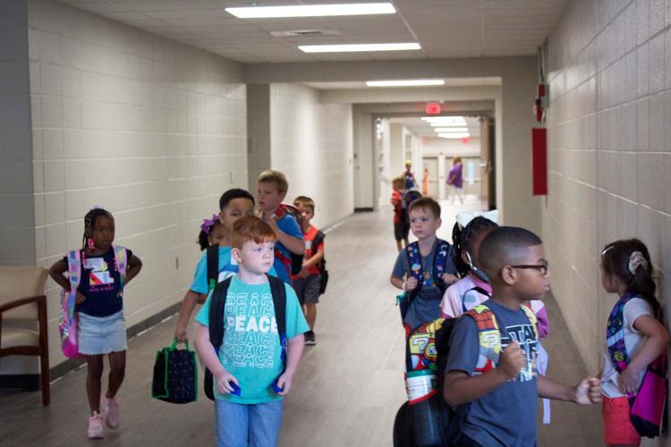 First Day of School at Jim Pearson