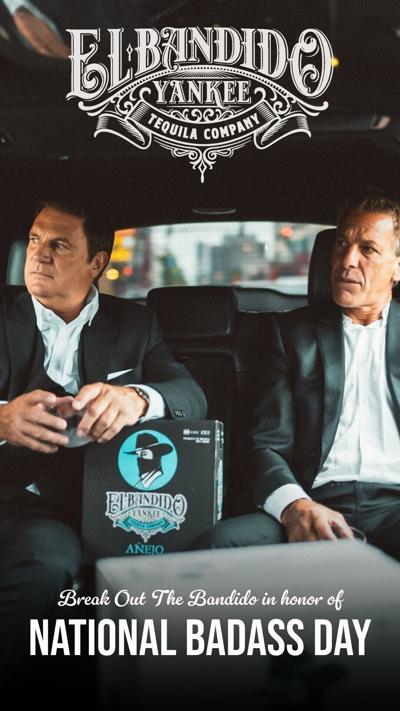 El Bandido Yankee Tequila Company Co-Founders Jim Bob Morris and Chris Chelios