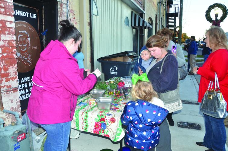 Downtown businesses host Christmas kick off event