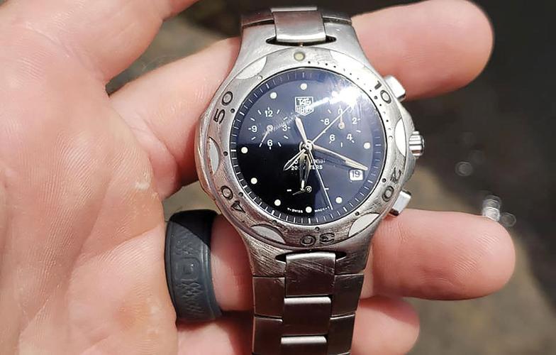 Man reunited with watch late father lost more than a decade ago