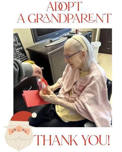 Community sponsors gifts for nursing home residents