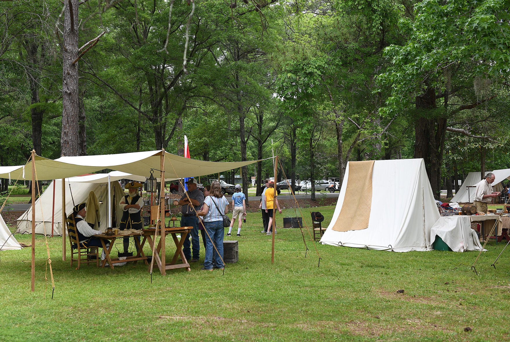 Ft. Toulouse French Encampment