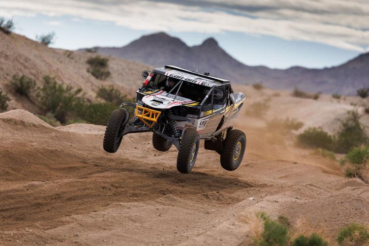 Michael McFayden secured an impressive second place overall in the UTV Pro Class at the Laughlin Desert Classic on adjusted time after finishing P2 on Saturday and P1 on Sunday.