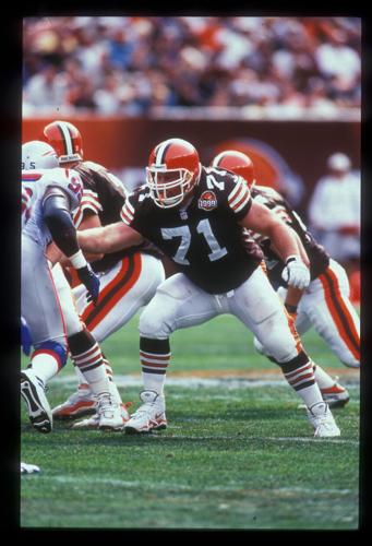 Jim Pyne - Cleveland Brown Team Captain - NFL Walter Payton Award Nominee
