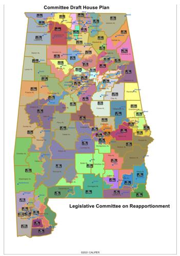 Proposed District 81 map unites Tallapoosa County, severs Coosa, Chilton counties