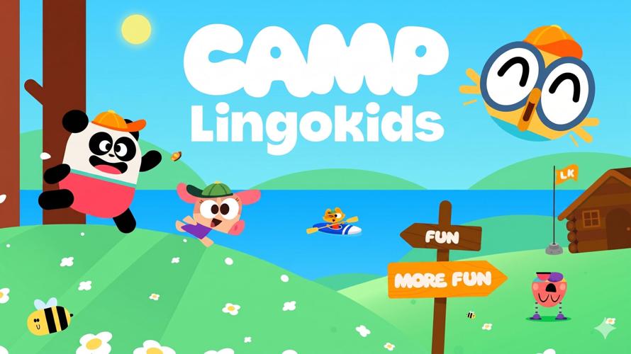 Lingokids' "Camp Lingokids" is a collection of dozens of seasonal online games for kids.