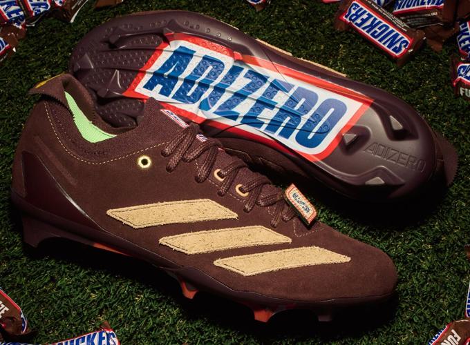 SNICKERS® and adidas bring bold style to the field with the first-ever ADIZERO ELECTRIC + II complete with a hidden Halloween twist and adidas performance technology, available on October 10 at adidas.com/us/football-cleats.
