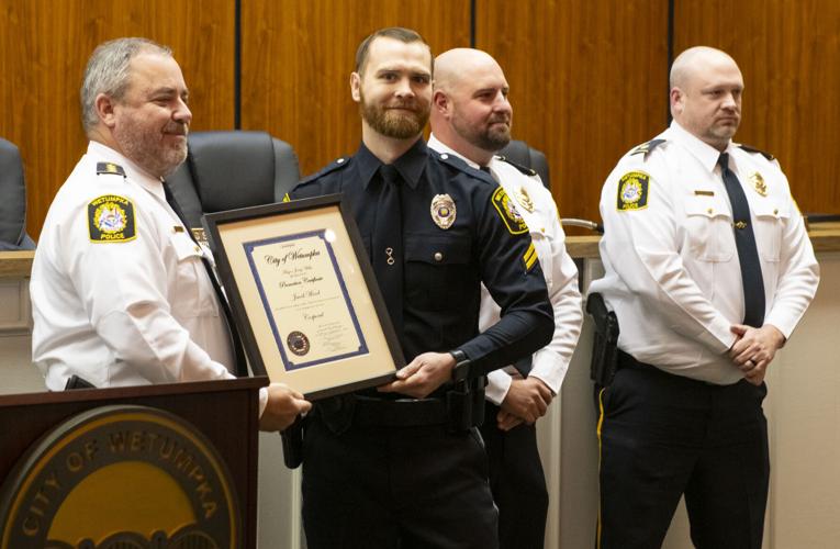 PHOTOS: Wetumpka Police Department promotes three officers