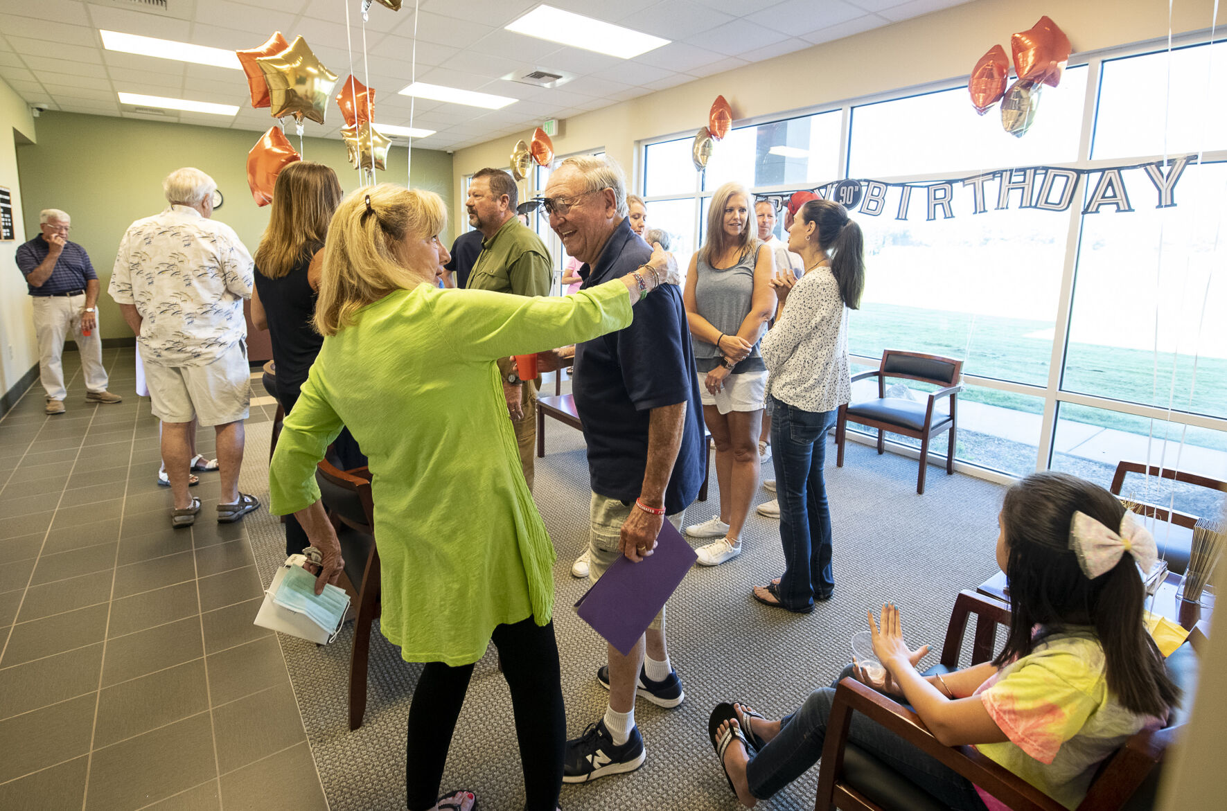 PHOTOS: Andy Thomas celebrates is 90th birthday flying