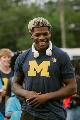 UMCU partner and Michigan Wolverines wide receiver Andrew Marsh