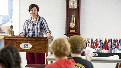 Local physician speaks health and wellness to Kiwanis