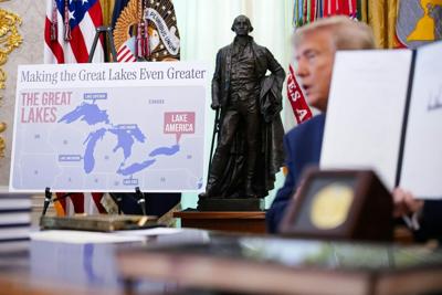 President Trump signed an executive order on Aug. 27, 2026, to rename Lake Ontario 'Lake America' amid an ongoing trade war between the U.S. and Canada.