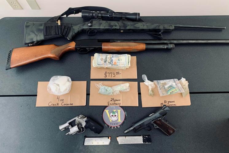 Task force arrests 2, seize drugs and firearms in Camp Hill