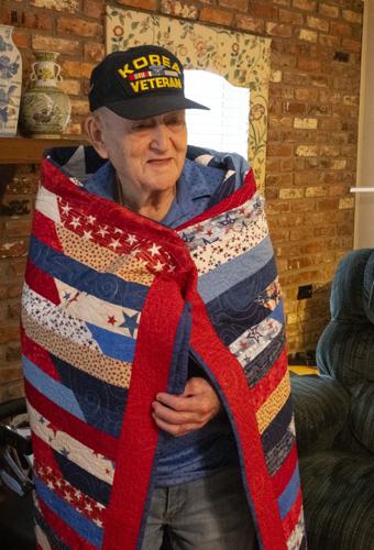 PHOTOS: Redland resident receives Quilt of Valor
