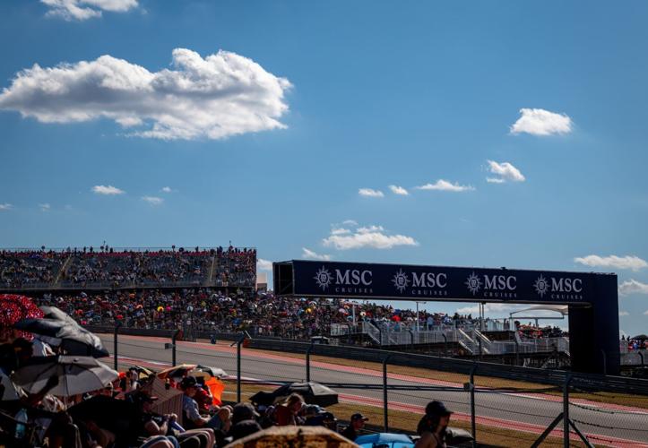 MSC Cruises trackside branding at the Austin GRAND PRIX™ 2025