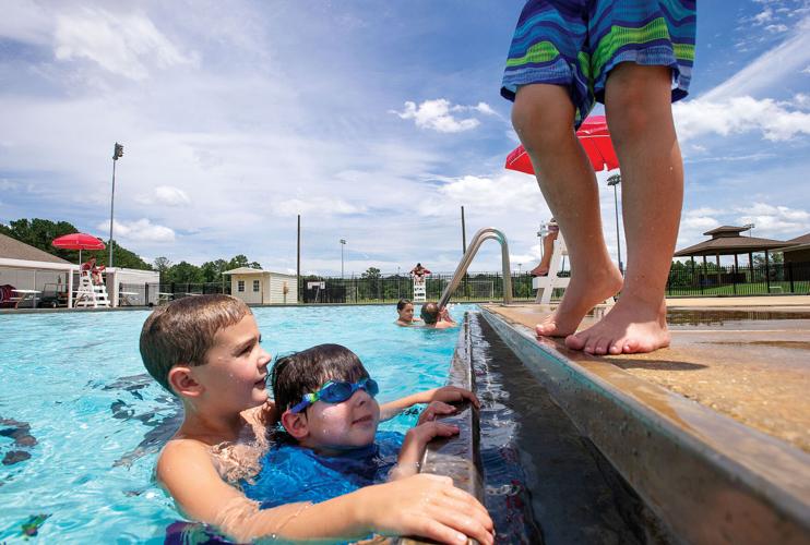 PHOTOS: Children enjoy day at the pool