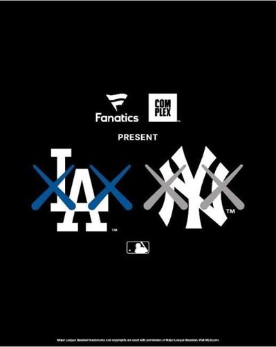 KAWS x MLB Logo