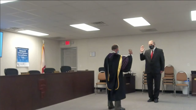Tallapoosa County BOE swears in new superintendent Ray Porter