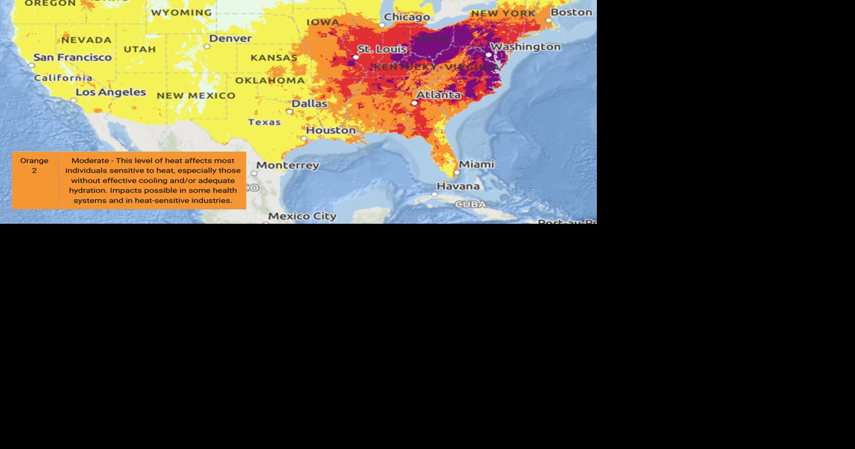 Extreme heat affecting large portions of US | News | tpimediagroup.org