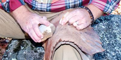 ‘Playing with rocks’