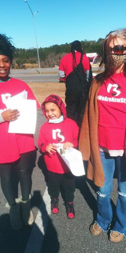 Bridge Builders hand sanitizer donations