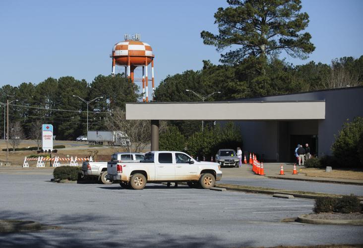 PHOTOS: The Mill Two Eighty transformed into a COVID-19 testing center for Russell Medical