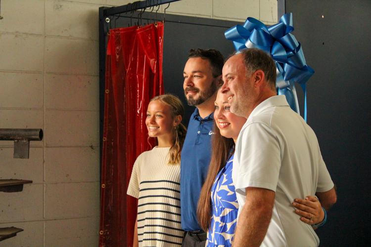 Senn's living memorial takes shape at Edward Bell Career Tech Center