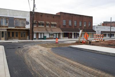 Downtown Tallassee projects finishing up