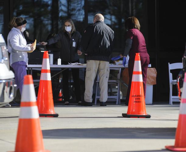 PHOTOS: The Mill Two Eighty transformed into a COVID-19 testing center for Russell Medical