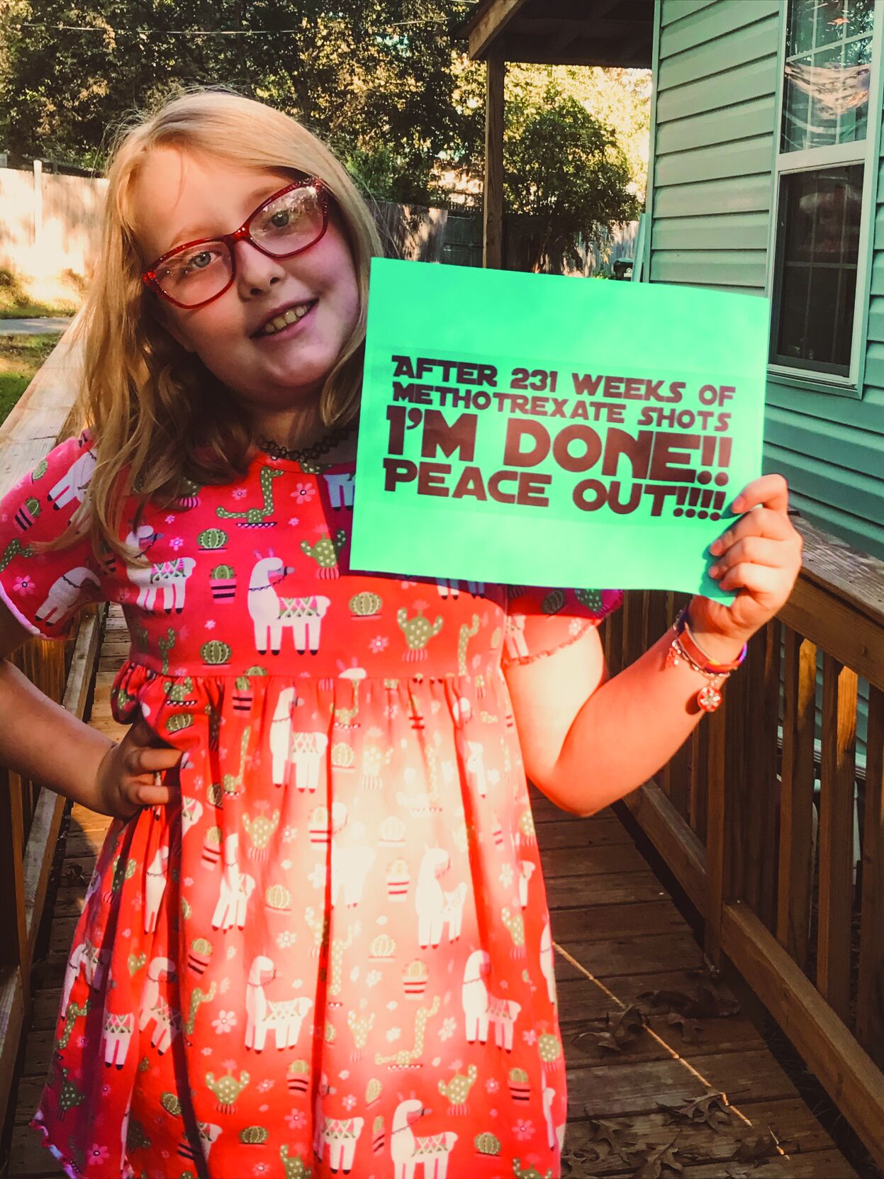 10-year-old Slapout girl hosts Juvenile Myositis fundraiser