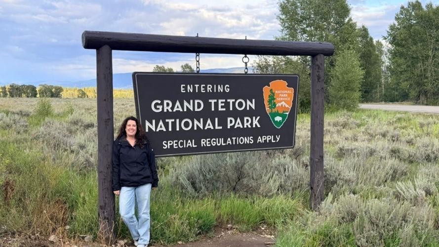 Grand Teton National Park Welcome Sign
