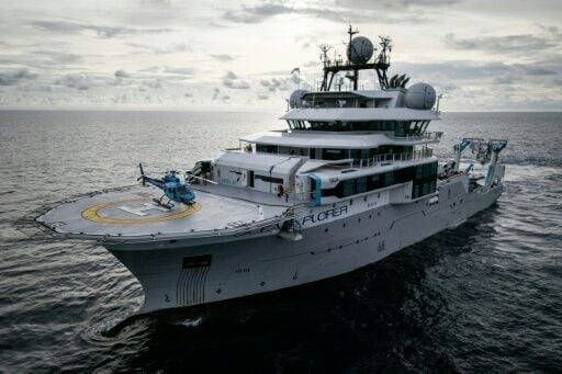 AFP reported from OceanXplorer, a high-tech marine research vessel owned by billionaire-backed non-profit OceanX