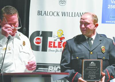 Rathel chosen as Firefighter of the Year