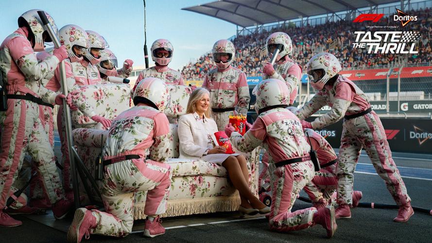 DORITOS TURBOCHARGES F1 FANDOM IN LATEST GLOBAL CAMPAIGN - BRINGING TRACKSIDE THRILLS TO COUCHSIDE FANS