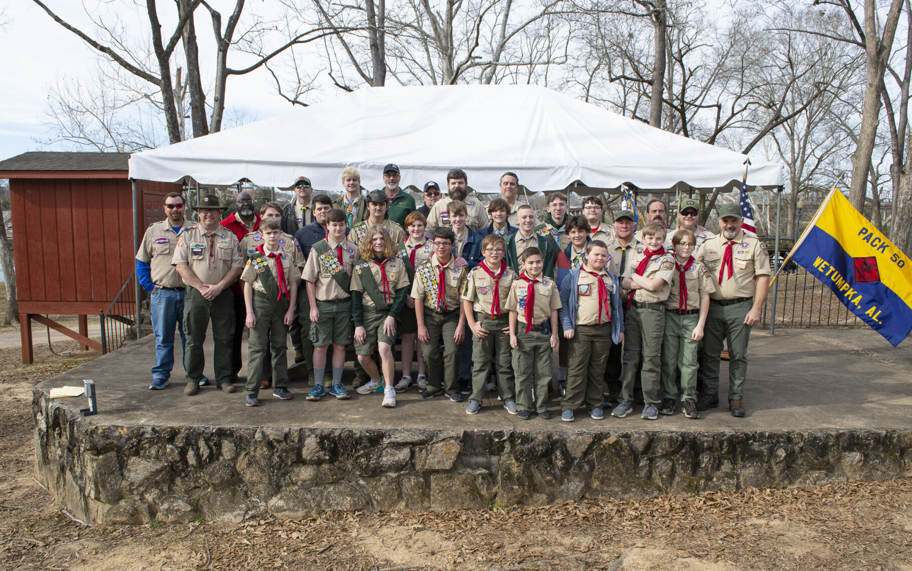 PHOTOS: Cub Scouts crossover