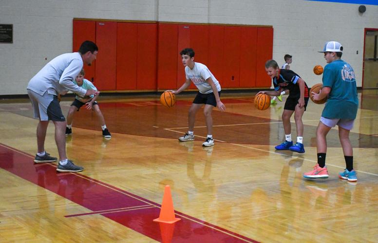 PHOTOS: Klark James hosts basketball camp in New Site