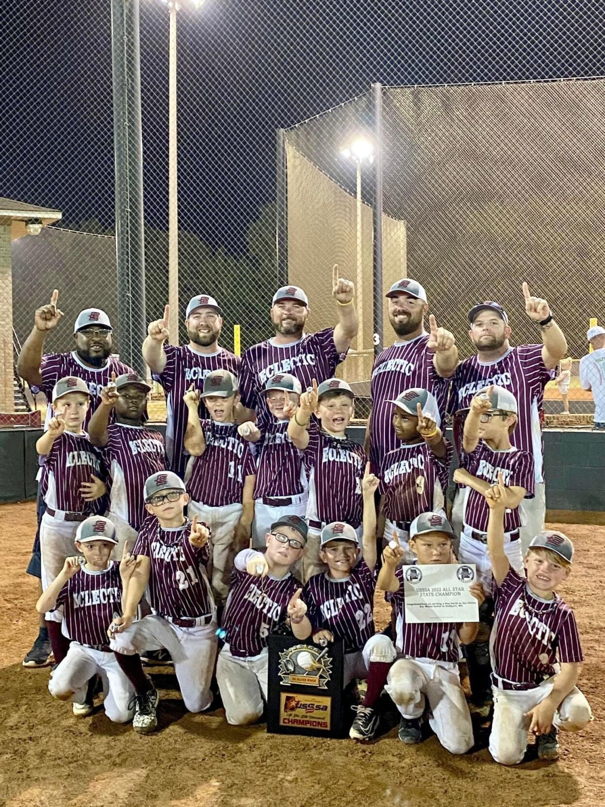 Eclectic 8U youth baseball team wins state championship, invited to World Series