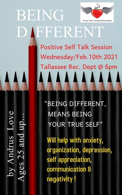 S.O.A.R. Inc to host a positive self-talk session at the Rec Center this Wednesday