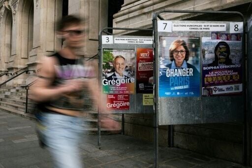 The race looks tight in Paris between Socialist candidate Emmanuel Gregoire and right-wing former minister Rachida Dati